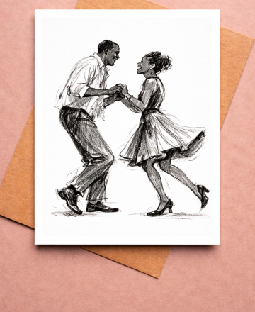 GroWishes Tanzendes Paar