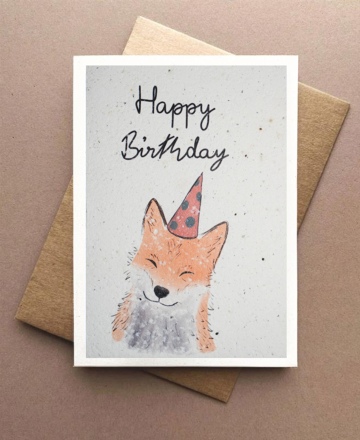 GroWishes Happy Birthday Fuchs