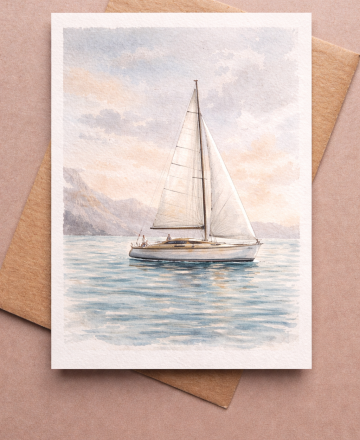 GroWishes Segelschiff