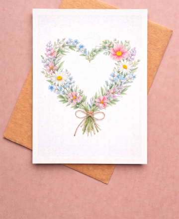 GroWishes Herzstrauss