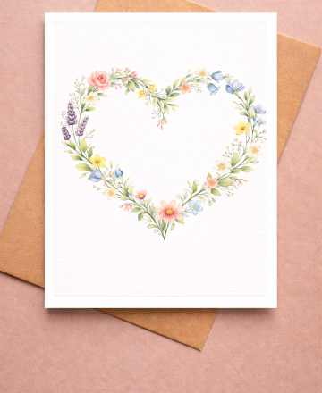 GroWishes Blumenherz